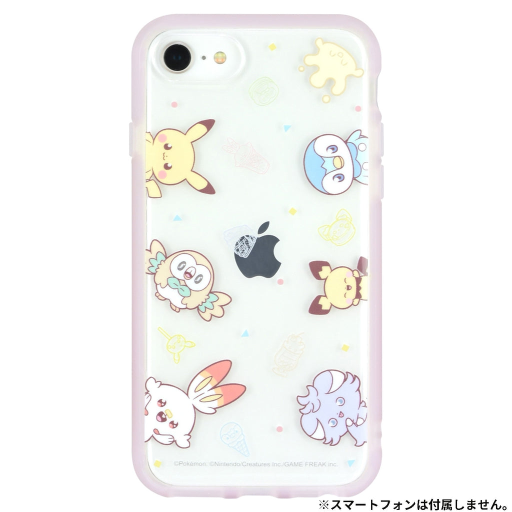 Pokepiece IIIIfit Clear iPhone SE (3rd/2nd generation)/8/7/6s/6 compatible ca...