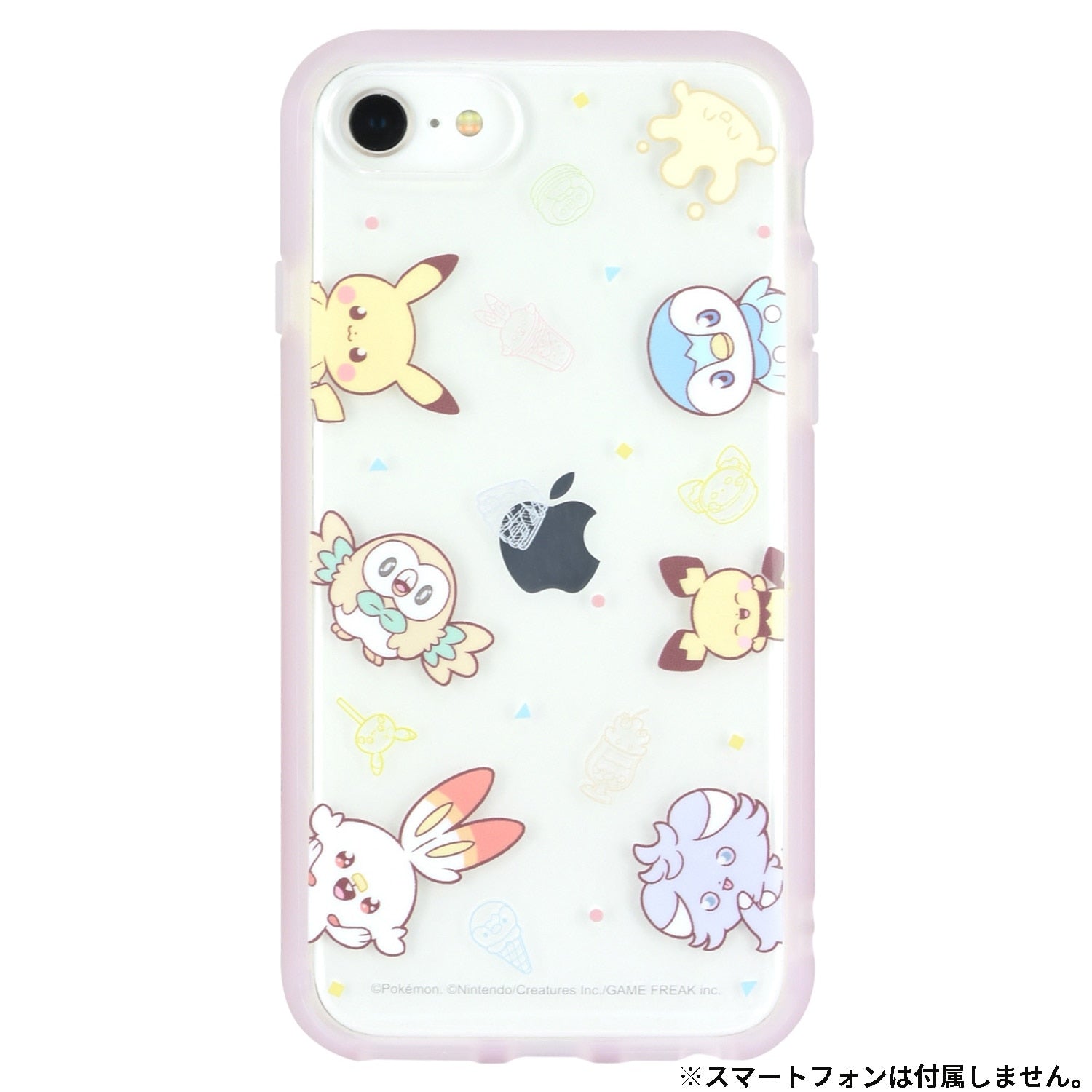 Pokepiece IIIIfit Clear iPhone SE (3rd/2nd generation)/8/7/6s/6 compatible ca...