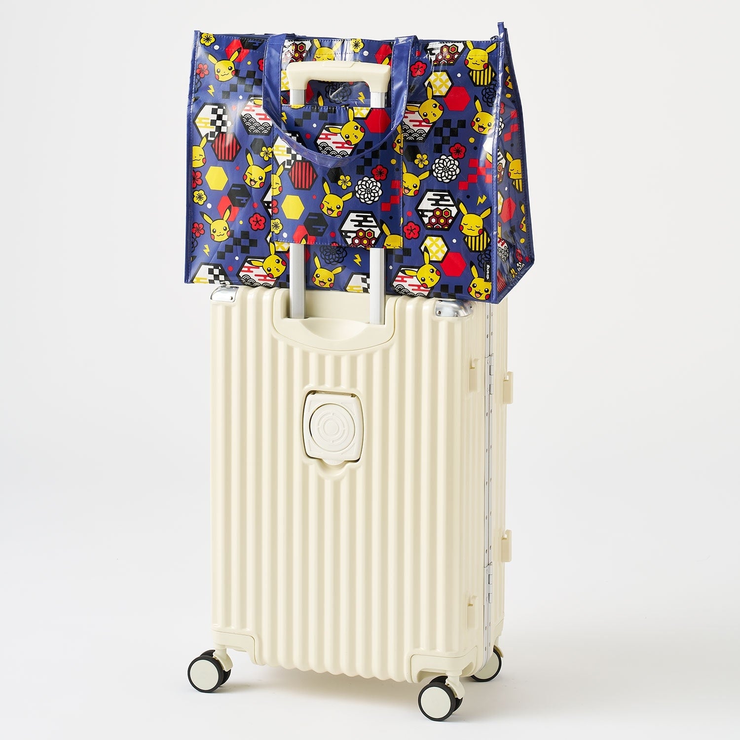 Souvenir bag that can be carried on, Japanese pattern Pikachu all over pattern