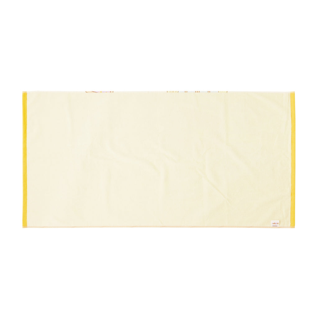 Authentic Japanese Pokemon bath towel with 10 pockets and vibrant colors