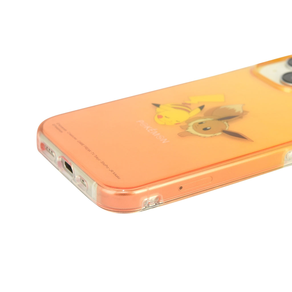 iPhone15/14/13 compatible soft case Pikachu & Eevee