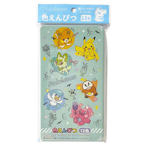 Pokemon Colorful Pop Pencils with Butterfree design from Japan