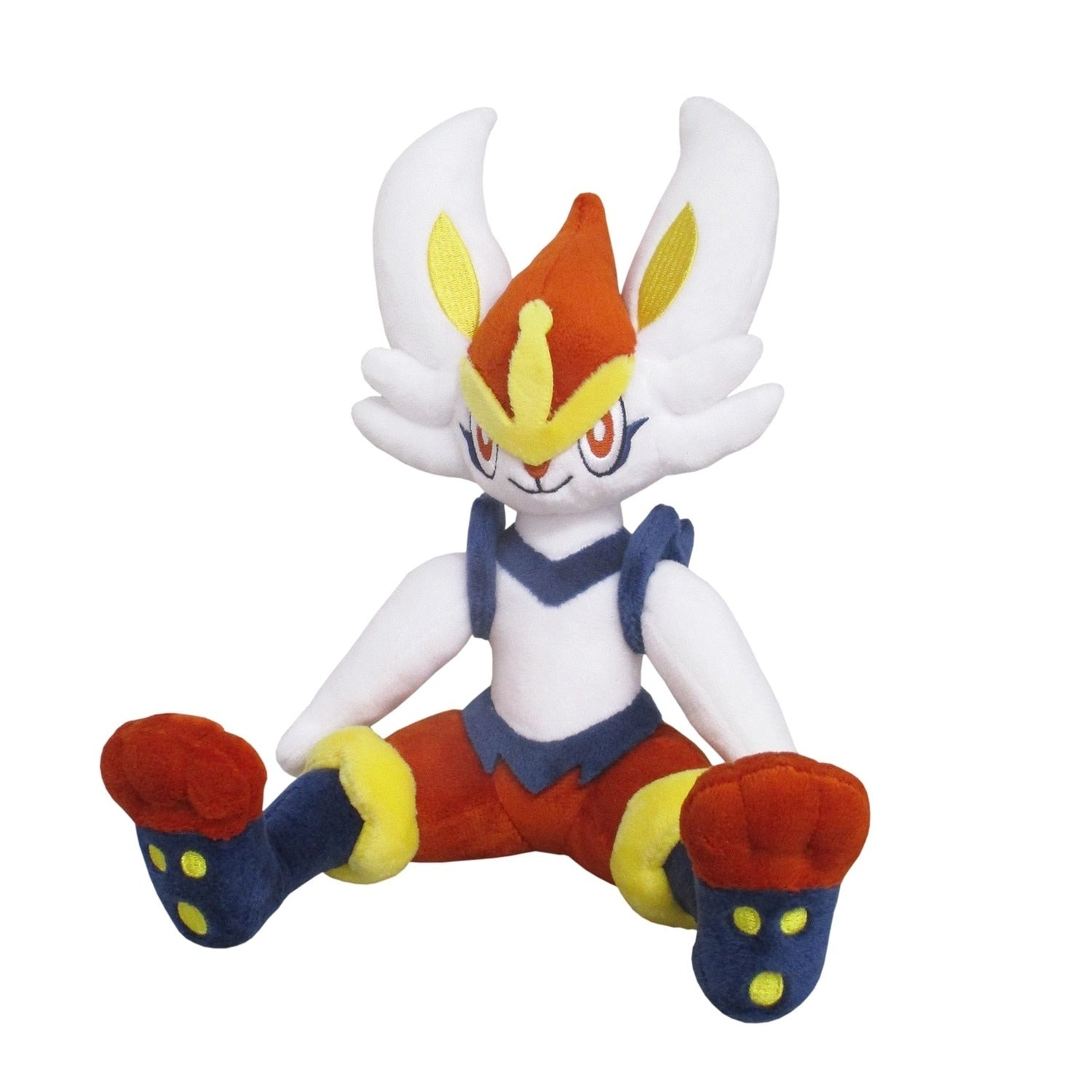 Aceburn plushie from Japan with vibrant orange details