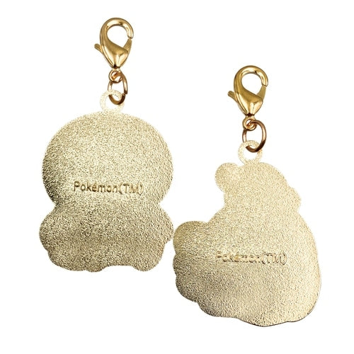 Authentic Piplup charm set with detailed metal design, sourced from Japan