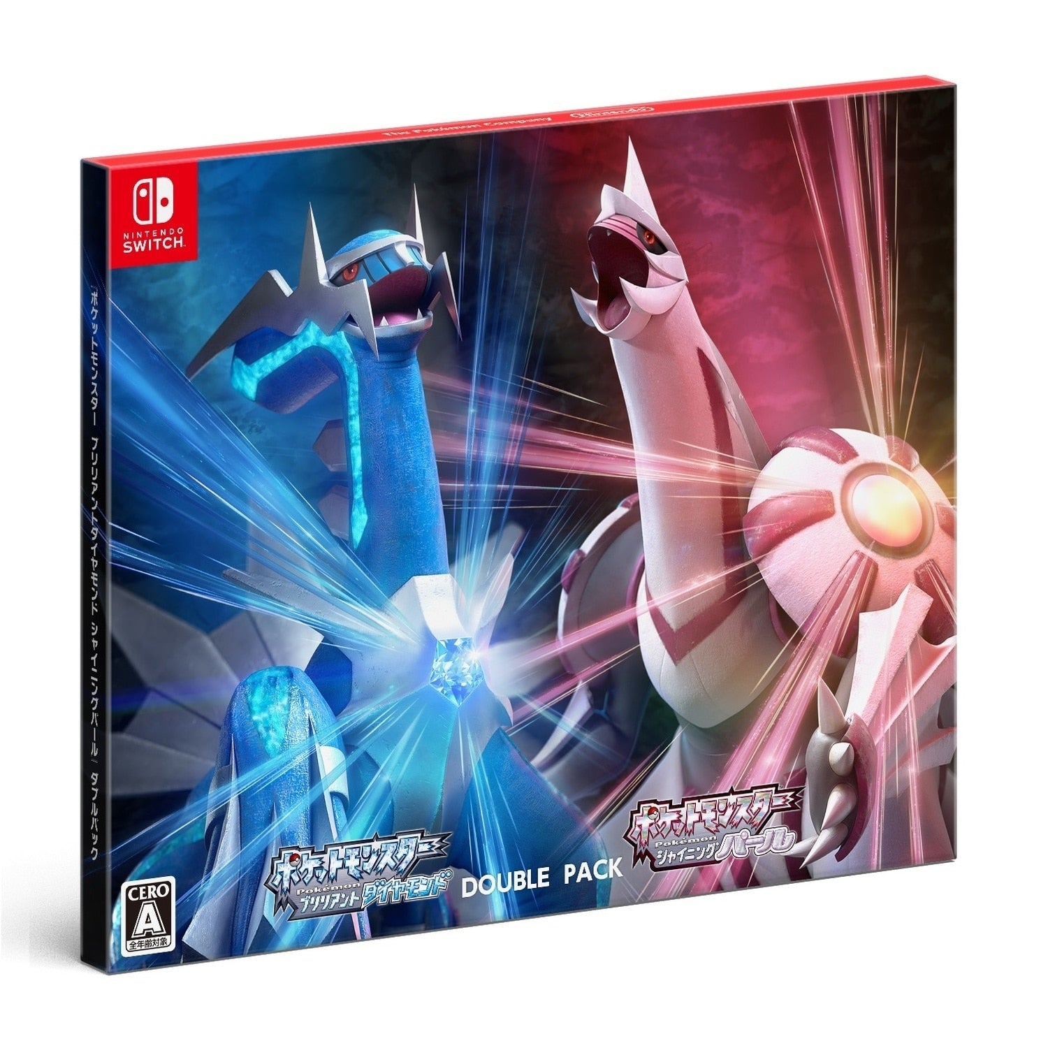 Pokémon Brilliant Diamond Shining Pearl Double Pack with two game cartridges from Japan