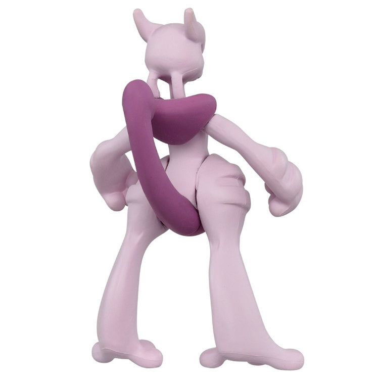 Japanese Pokemon Moncolle Mega Mewtwo X, collectible figure with base