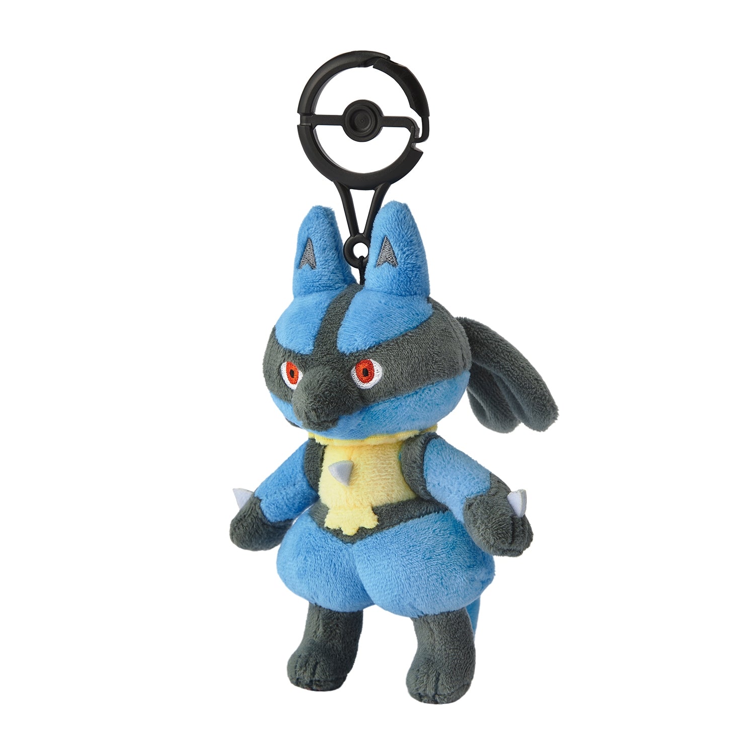 Pokemon Lucario Tokunchu mascot plushie, Japan exclusive collectible