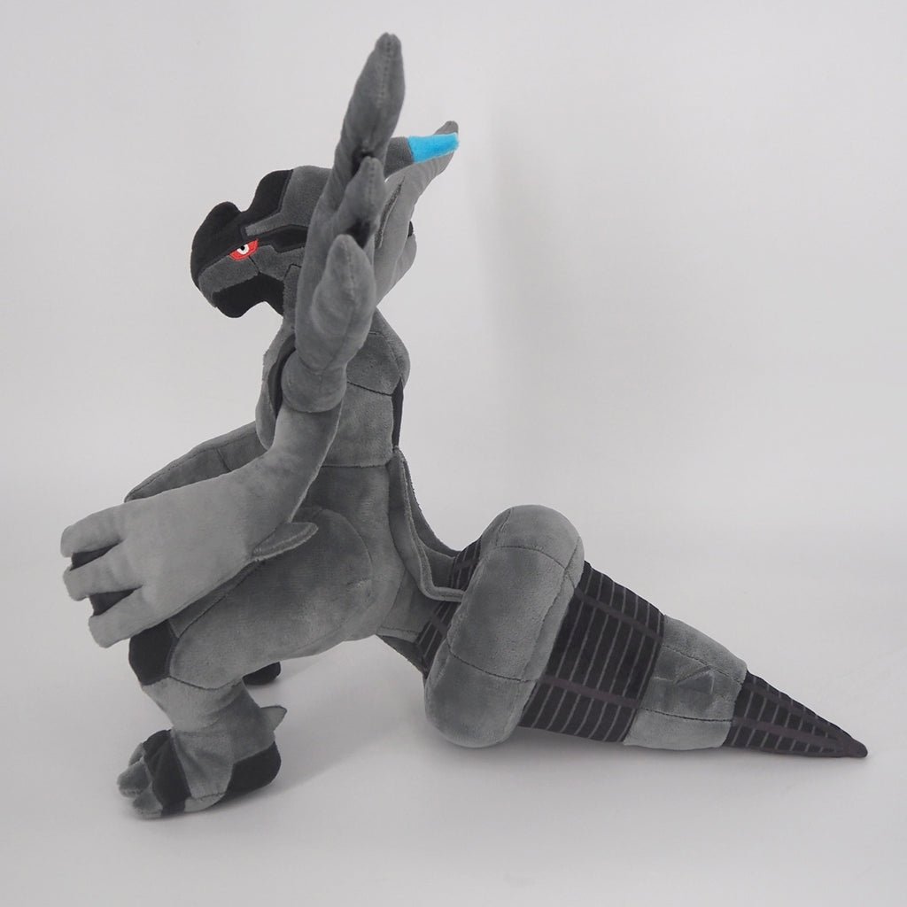 Pokemon Zekrom plushie, Japan exclusive, side view