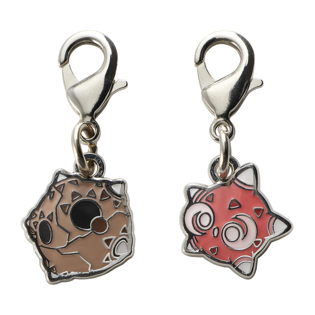 National Encyclopedia Metal Charm from Japan, featuring a detailed Pokemon character design