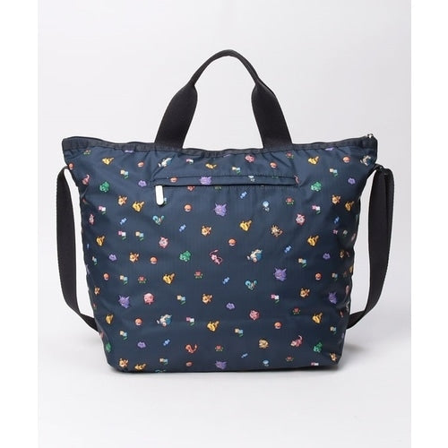DELUXE EASY CARRY TOTE Pokemon and flowers