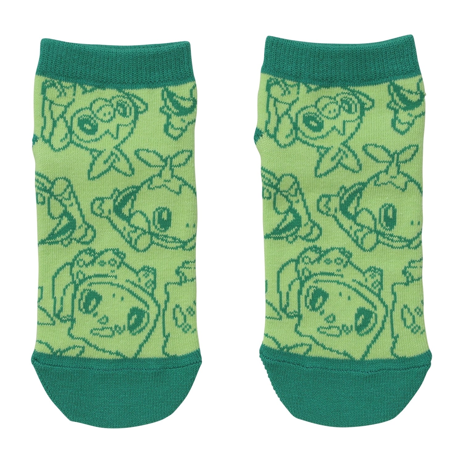 [Choice] Short socks playroom Bulbasaur & Naetle & Sarunori (18-20cm)