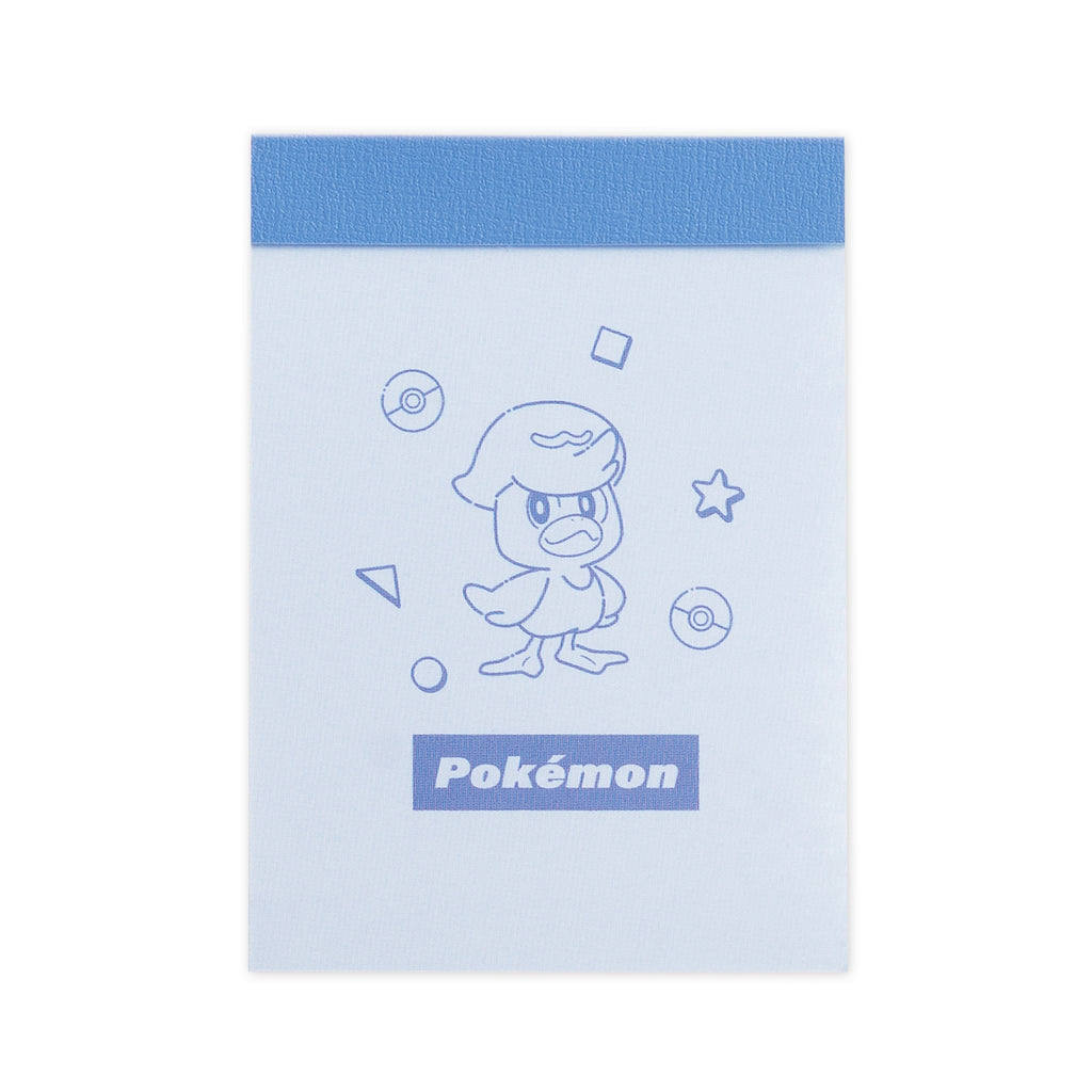 Quaxly mini memo from Japan with cute duckling design