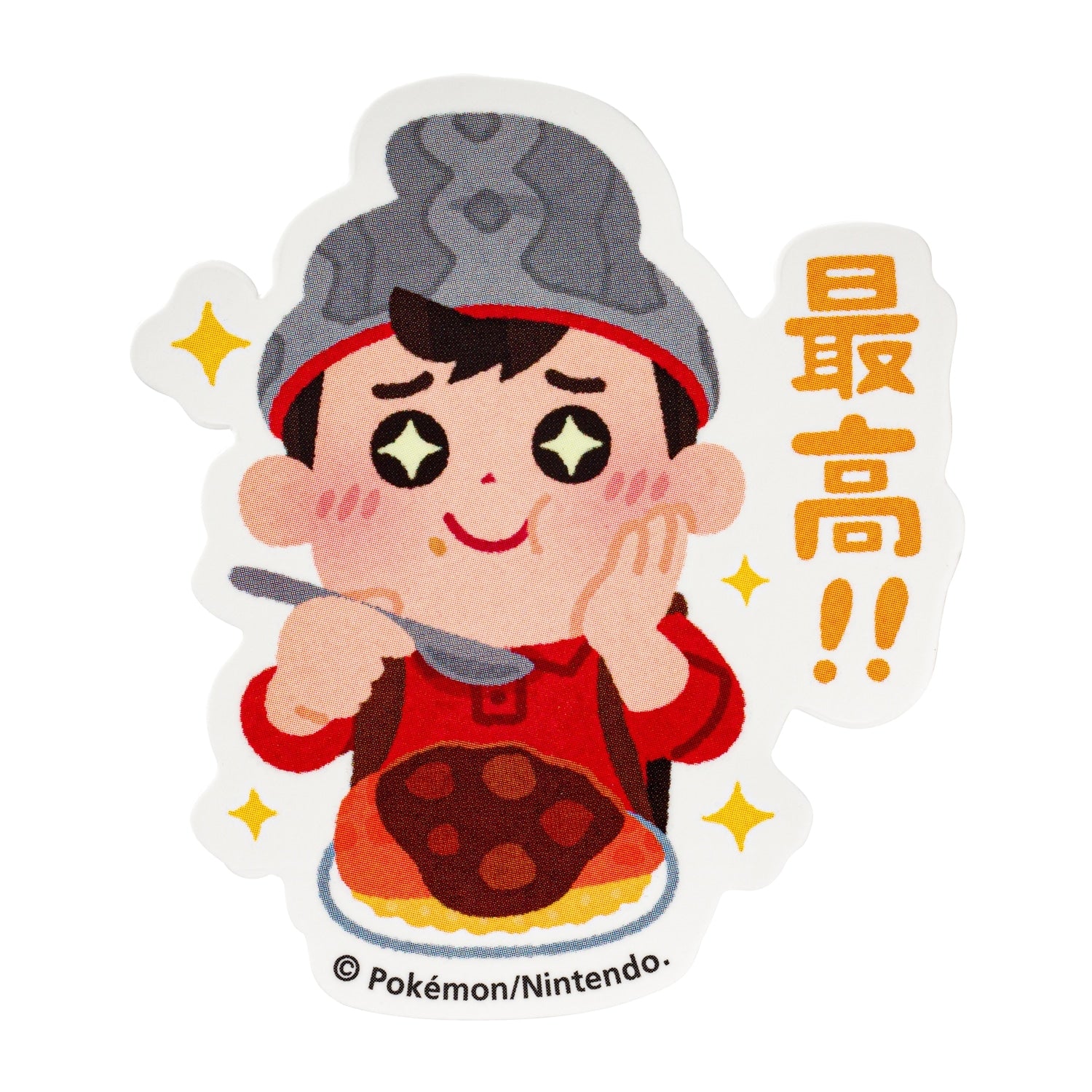 Pokemon Shiny Friends Masaru sticker from Japan, featuring colorful character design