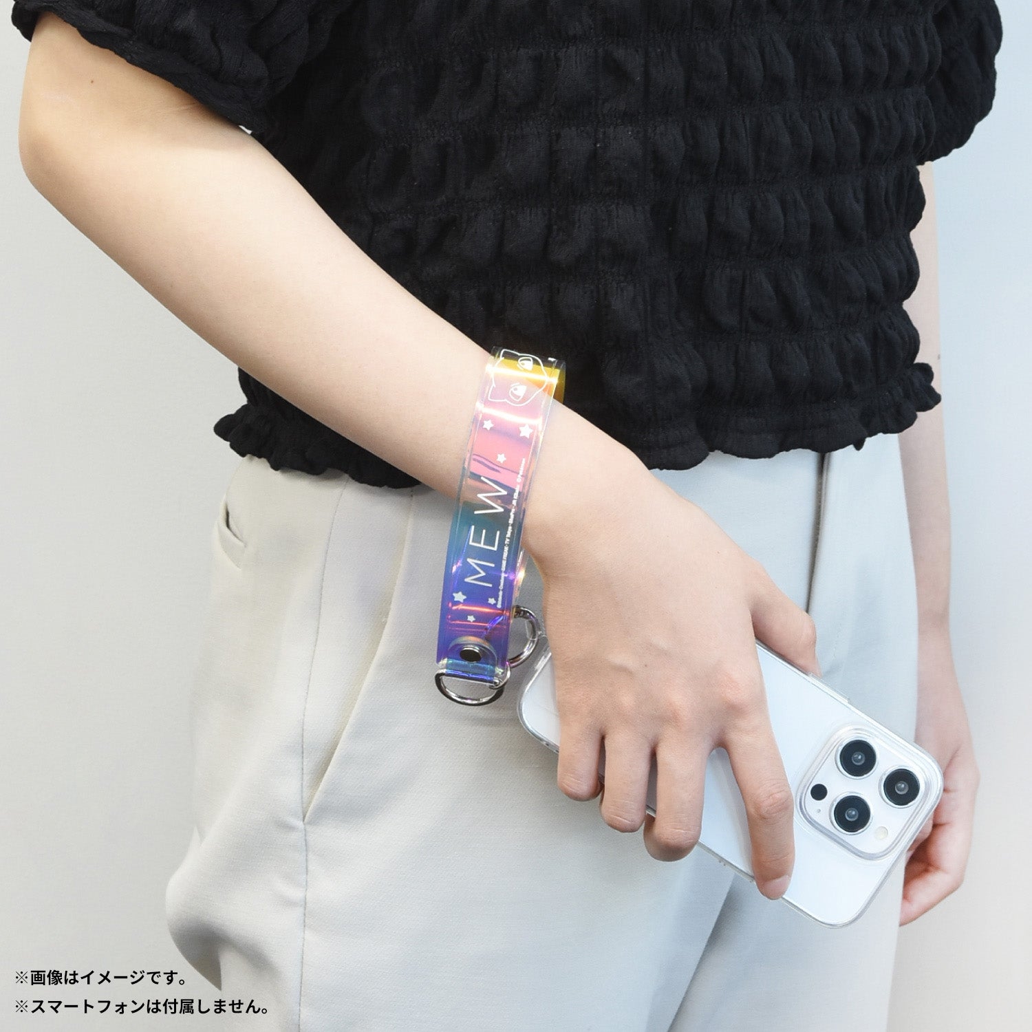 Multi Ring Plus Clear Hand Strap Set Mew