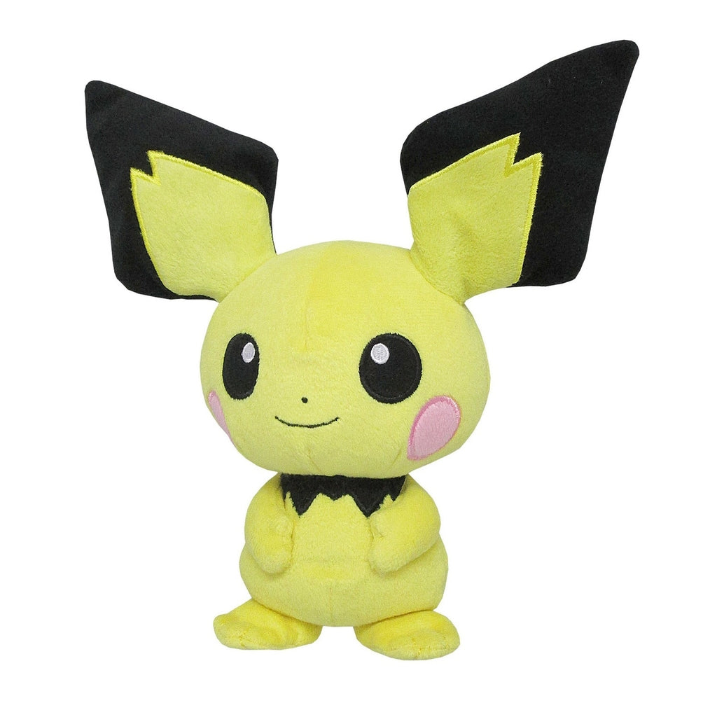 Pichu (#172) Small Plush Stuffed Toy — Official Pokémon Center Japan