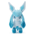 I chose you! Pokemon Get Plush Glaceon from Japan, cute Glaceon face detail