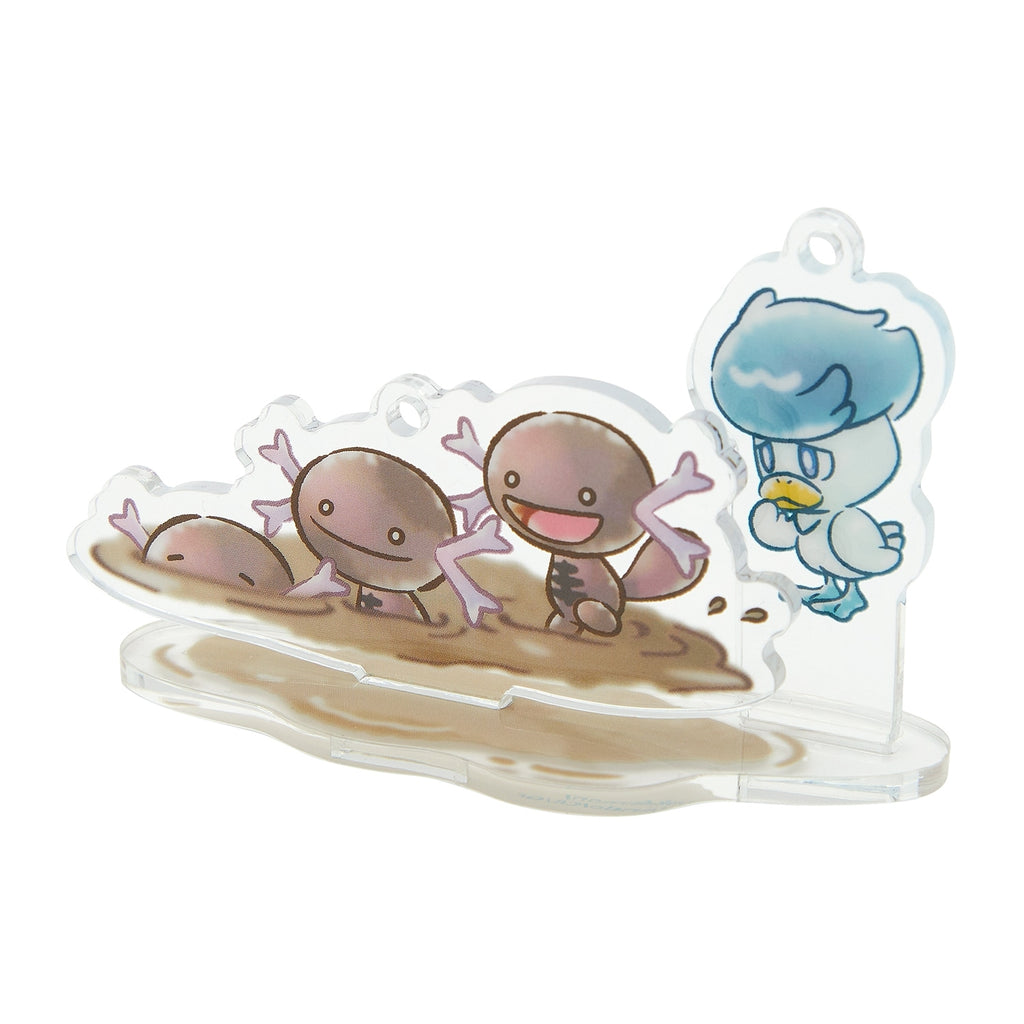 Collectible Quaxly charm from Japan with Pokemon Center Online packaging
