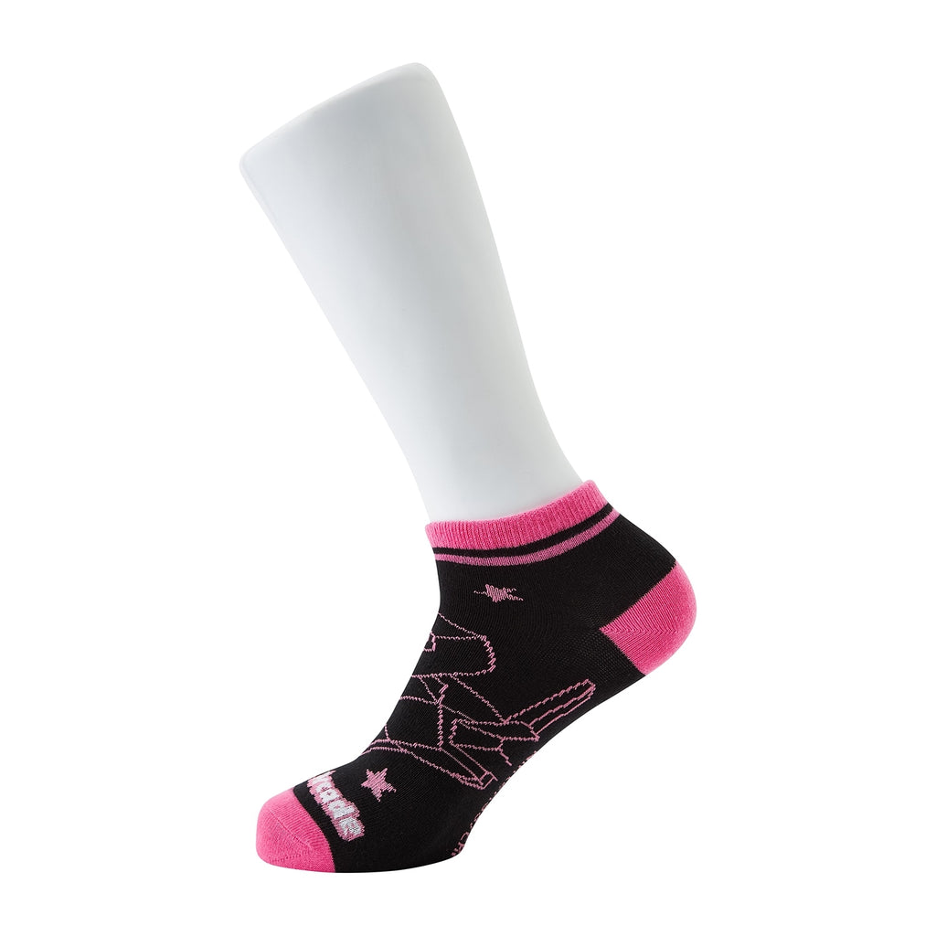 [Choice] Short socks Night Arcade Polygon (23-25cm)