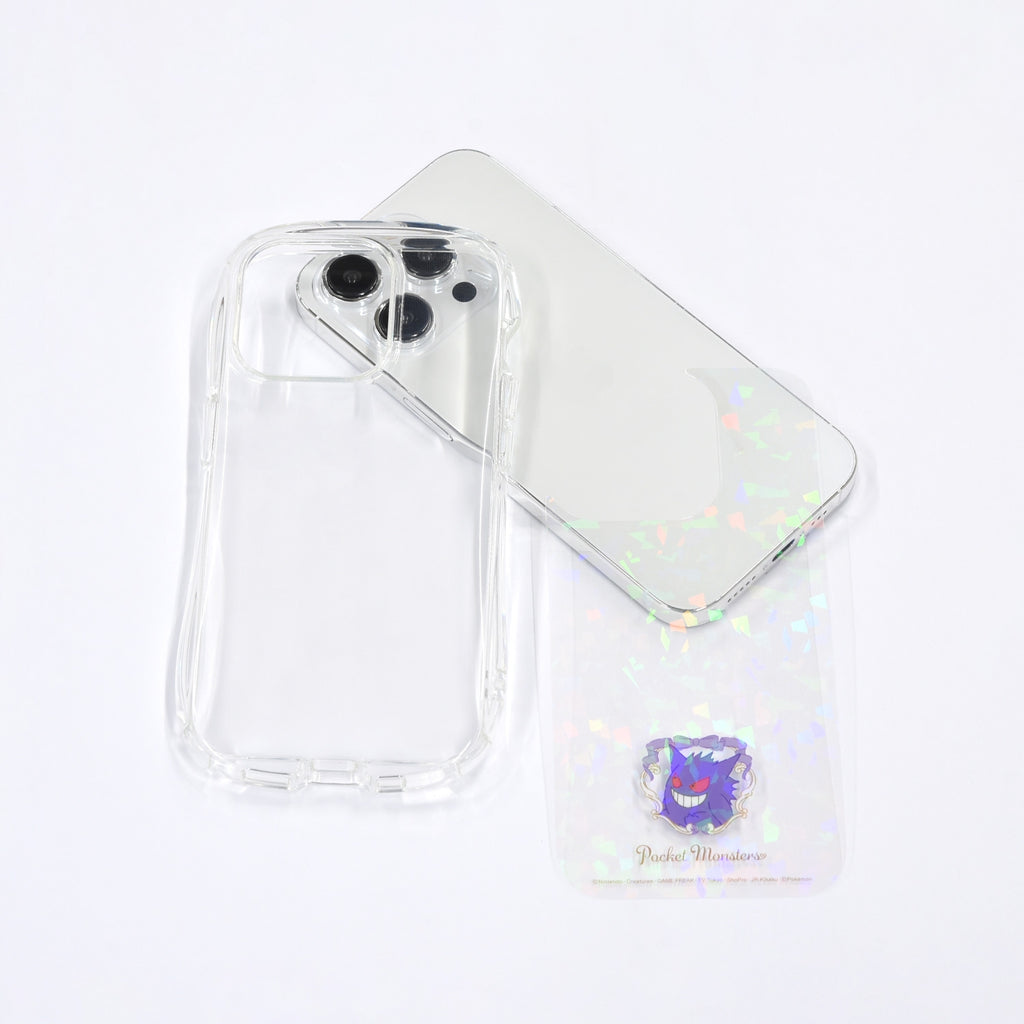 Crystal clear case for iPhone15/14/13 Gengar