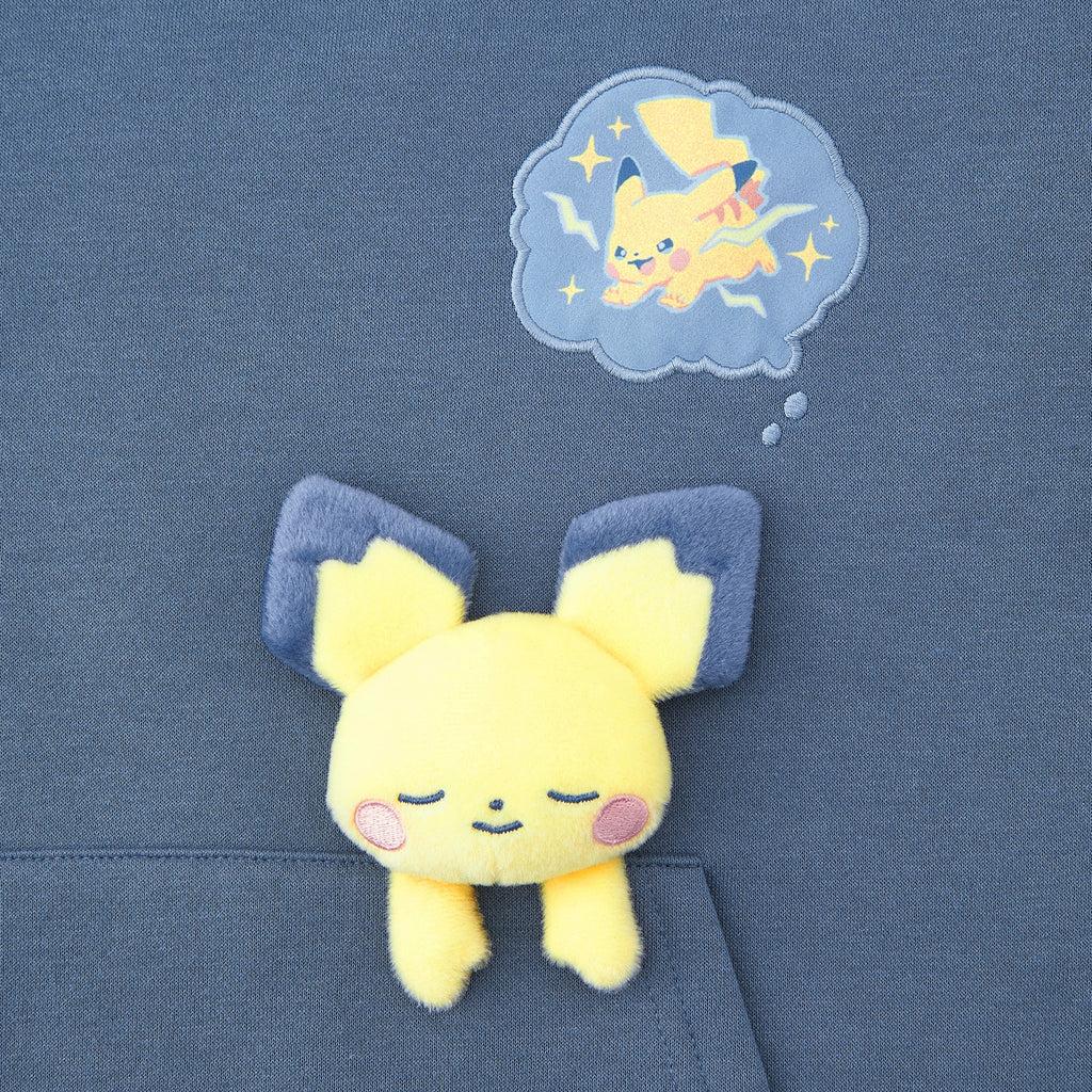 Parka with mascot Little Daydream Pichu Free