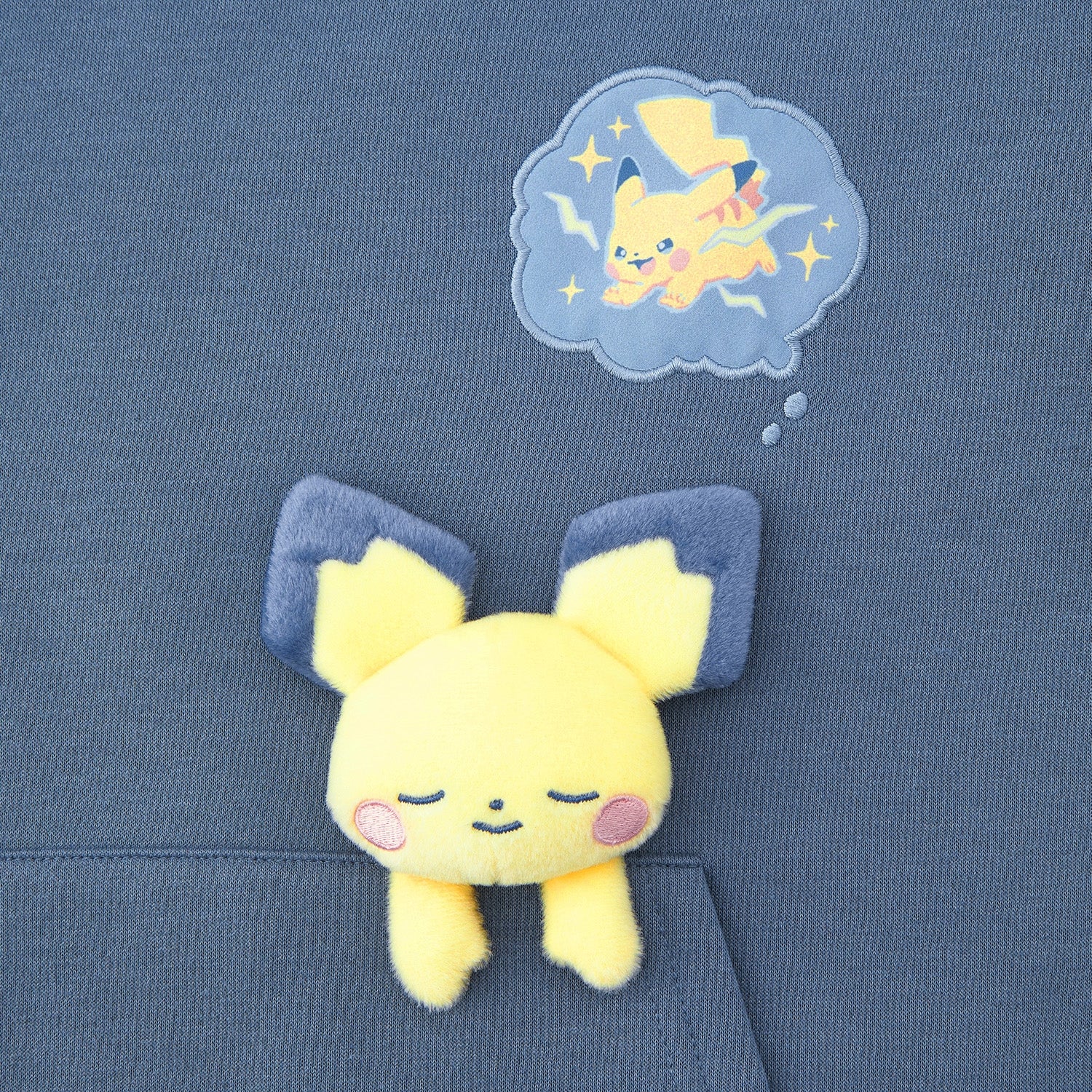 Parka with mascot Little Daydream Pichu Free