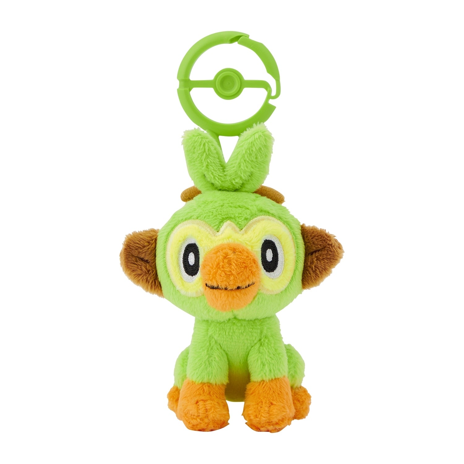 Grookey #810 Carabiner Mascot Plush | Official Pokémon Center Japan