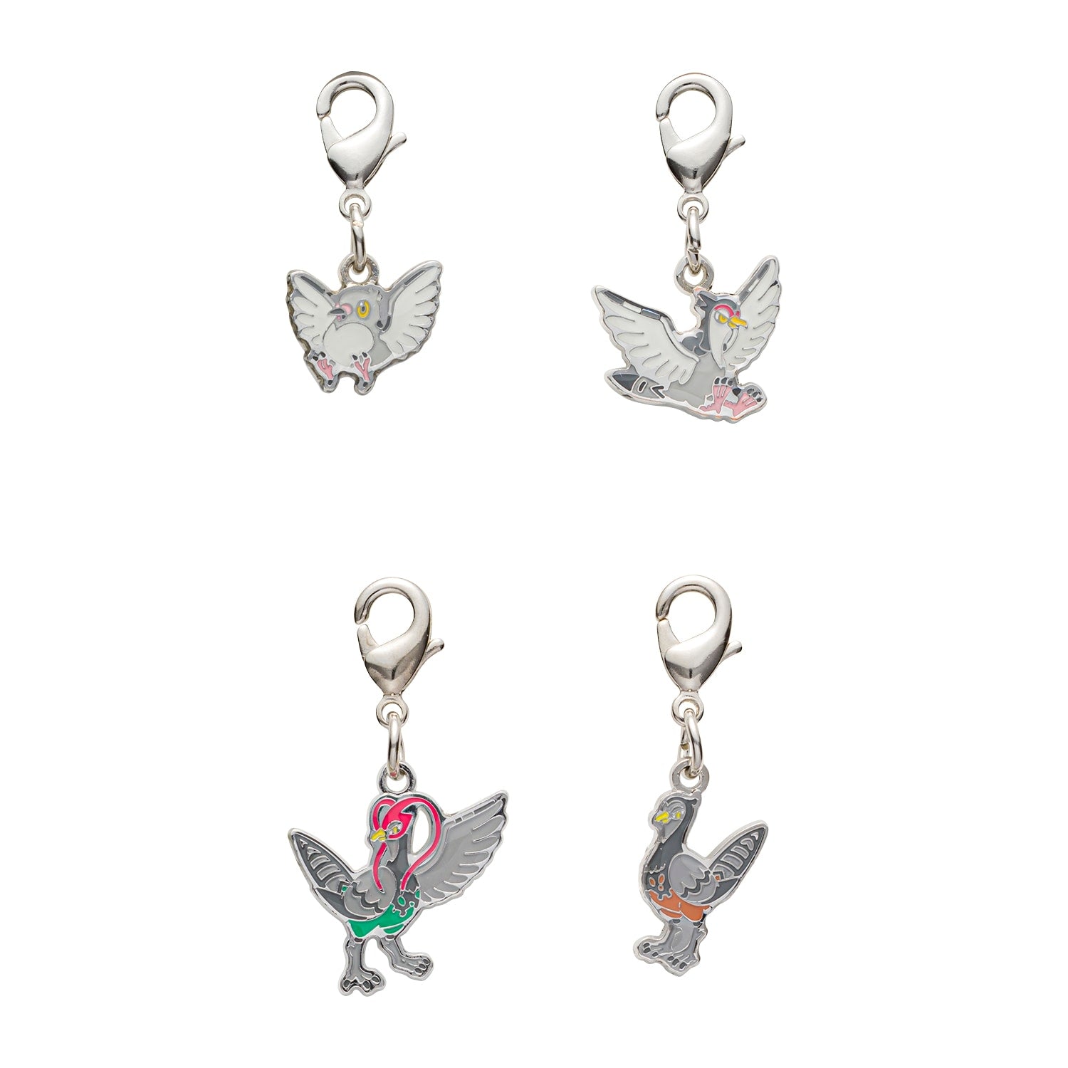 Pokemon metal charm with intricate design from Japan