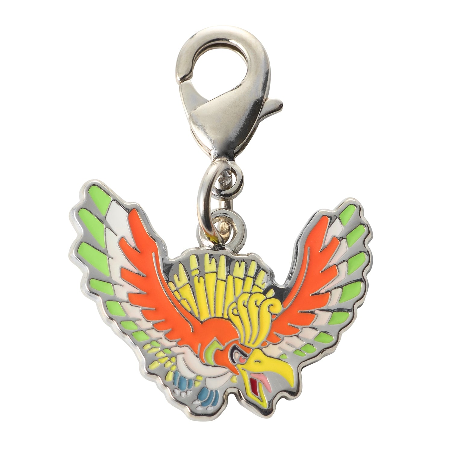 National Encyclopedia Metal Charm from Japan, featuring detailed Pokemon design