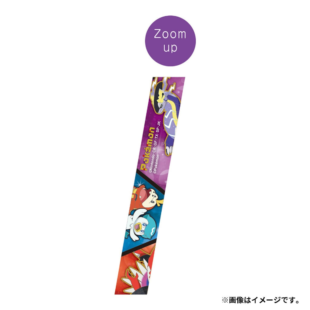 Close-up of Pokemon Character on Neck Strap from Japan