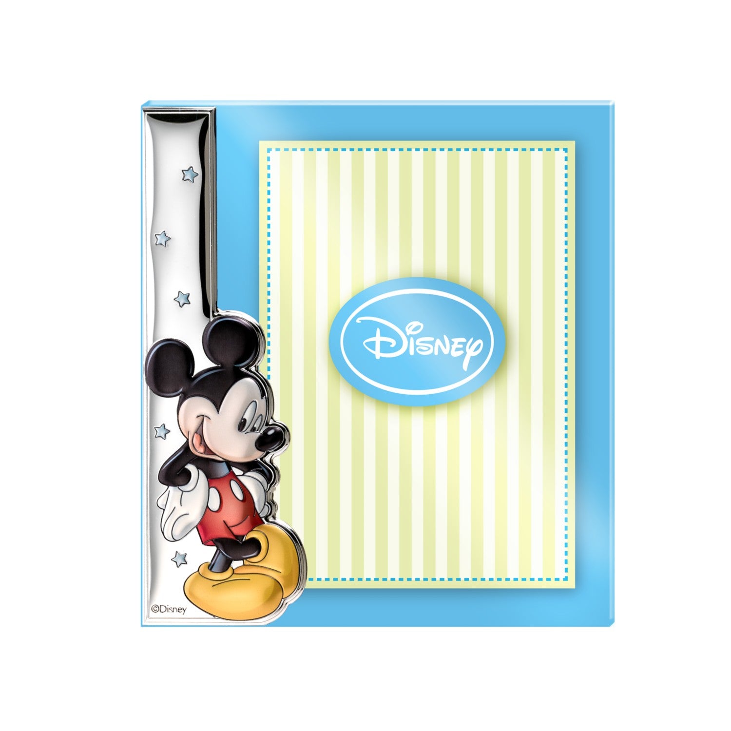 [Directly imported from Italy] VALENTI plexiglass photo frame silver processing Mickey Mouse (A) D272 4XC 15x20cm 2L size