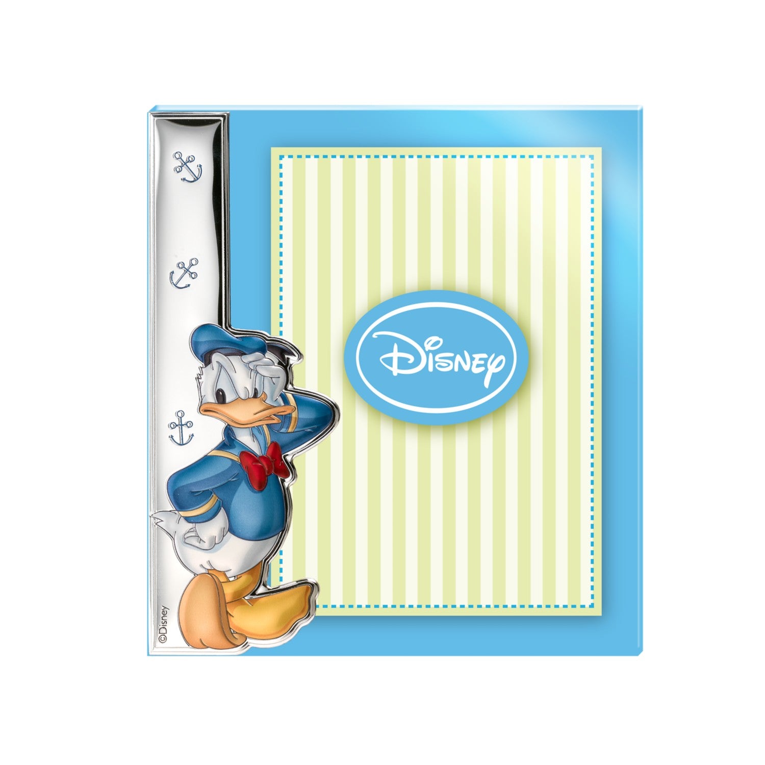 [Directly imported from Italy] VALENTI Plexiglas photo frame Silver processing Donald Duck (A) D273 4XC 15x20cm 2L size