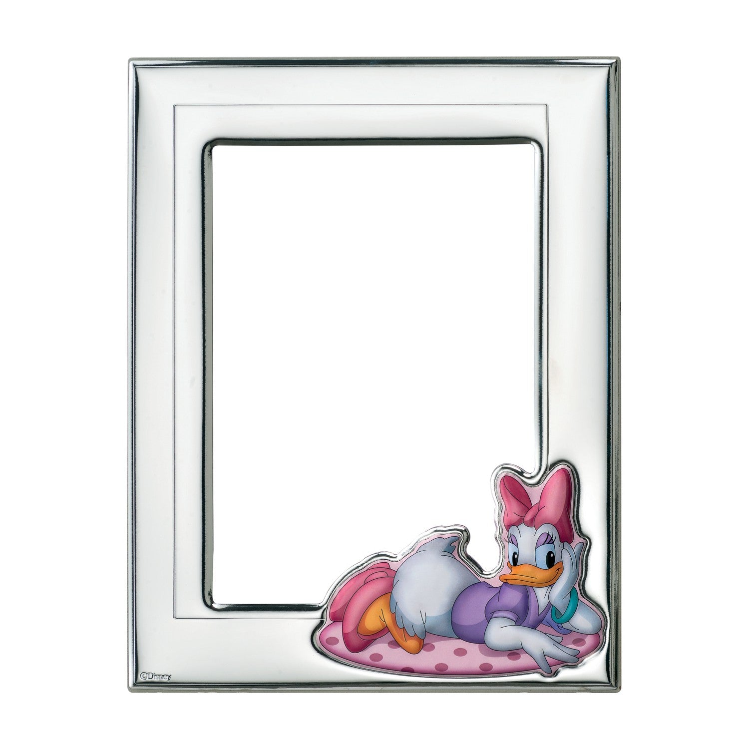 [Directly imported from Italy] VALENTI photo frame silver processing Daisy duck (silver) D309 4LRA 13x18cm 2L size