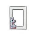 [Directly imported from Italy] VALENTI photo frame silver processing 101 Dalmatians Blue D314 3LC 9x13cm L size