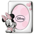 [Directly imported from Italy] VALENTI photo frame silver processing Minnie Mouse (heart) D101 4LRA 13x18cm 2L size