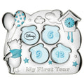 [Directly imported from Italy] VALENTI Photo Frame Silver Processing 1st Year Winnie the Pooh Blue D106 5LC