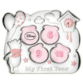 [Directly imported from Italy] VALENTI Photo Frame Silver Processing 1st Year Winnie the Pooh Pink D106 5LRA