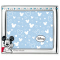 [Directly imported from Italy] VALENTI Photo frame Silver processing Mickey Mouse (horizontal) D161 4LC 21x17cm