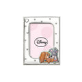 [Directly imported from Italy] VALENTI Photo Frame Silver Processing Wan Wan Story Pink (Heart Relief) D330 4LRA 13x18cm 2L Size