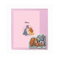 [Directly imported from Italy] VALENTI Plexiglas photo frame Silver processing Wan Wan Story (B) Pink D335 4XRA 15x20cm 2L size