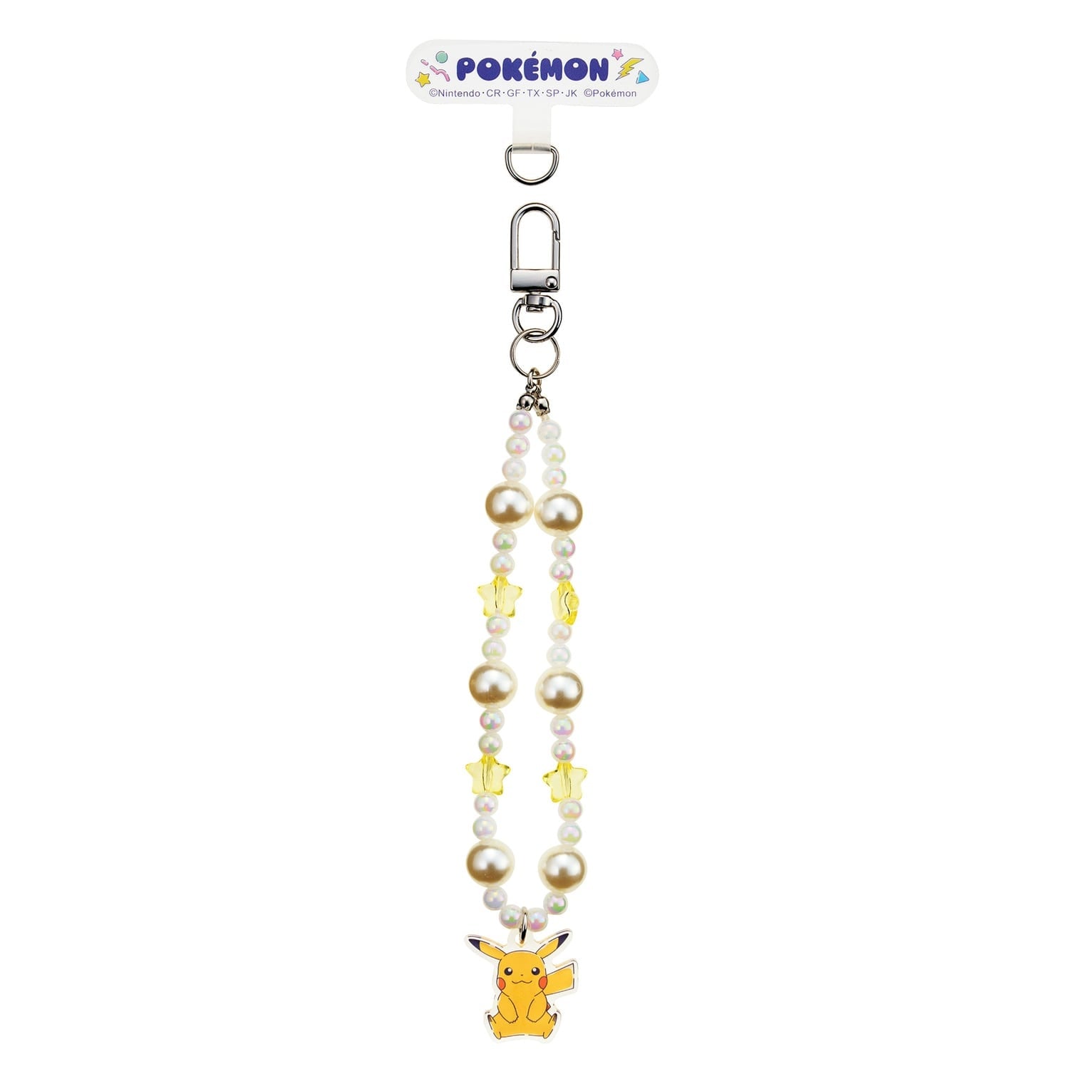 Beaded hand strap Pikachu