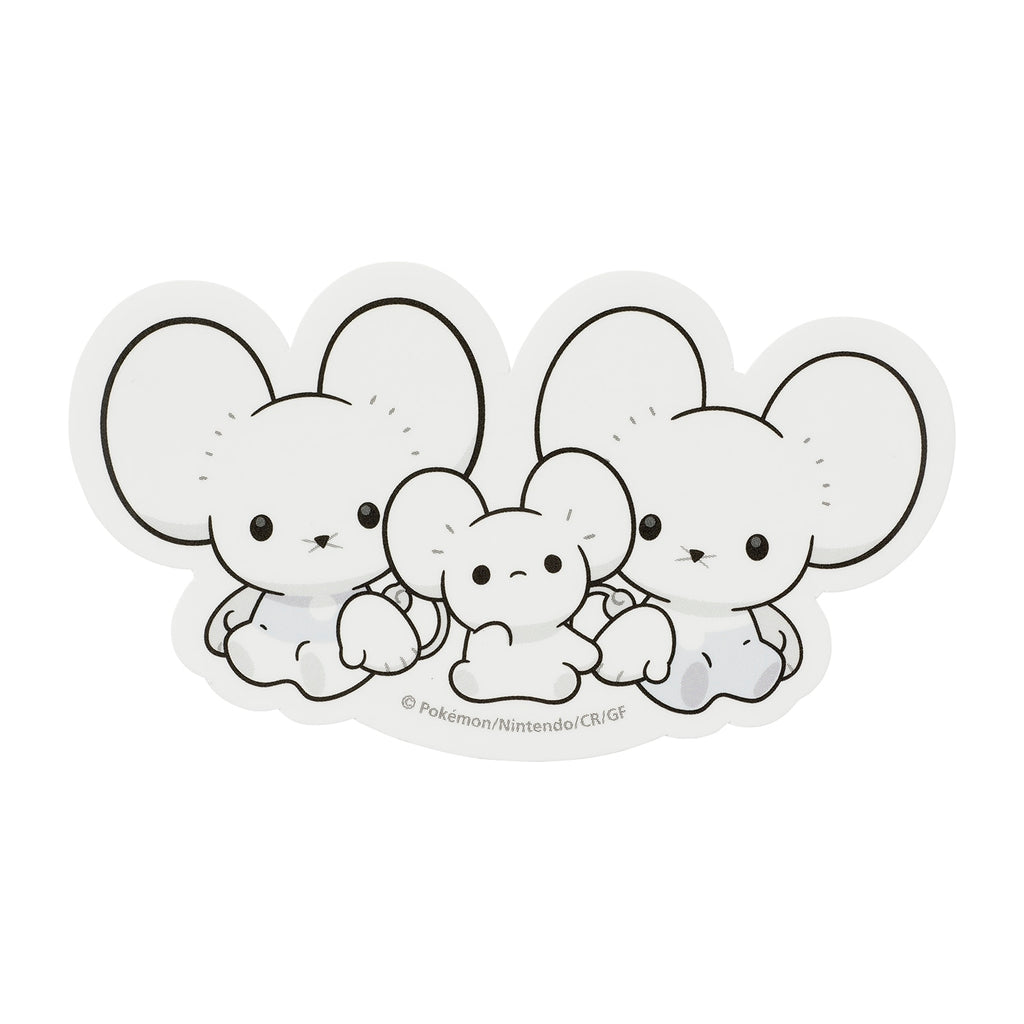 Pokemon Sticker Narwhal Mouse (3-breasted family)