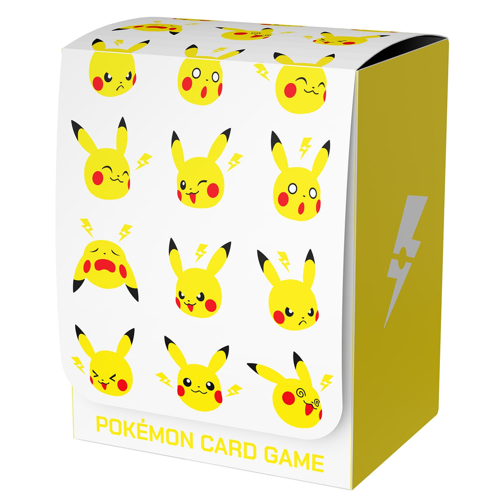 Pokémon TCG Deck Case – Pikachu & Thunder | Official Japan Import
