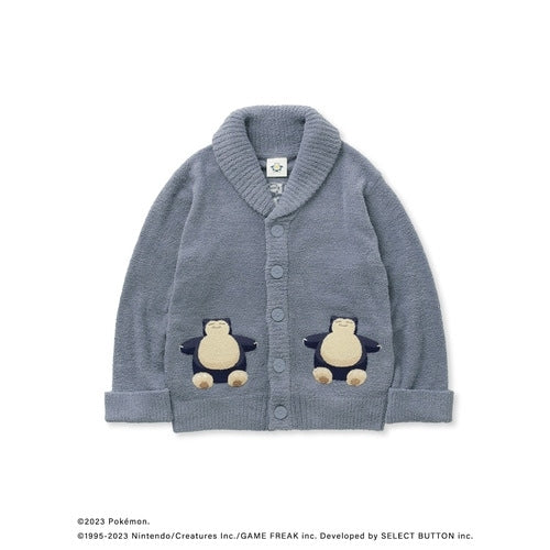 [gelato pique] [Unisex] Baby moco jacquard shawl cardigan navy S-M/M-L