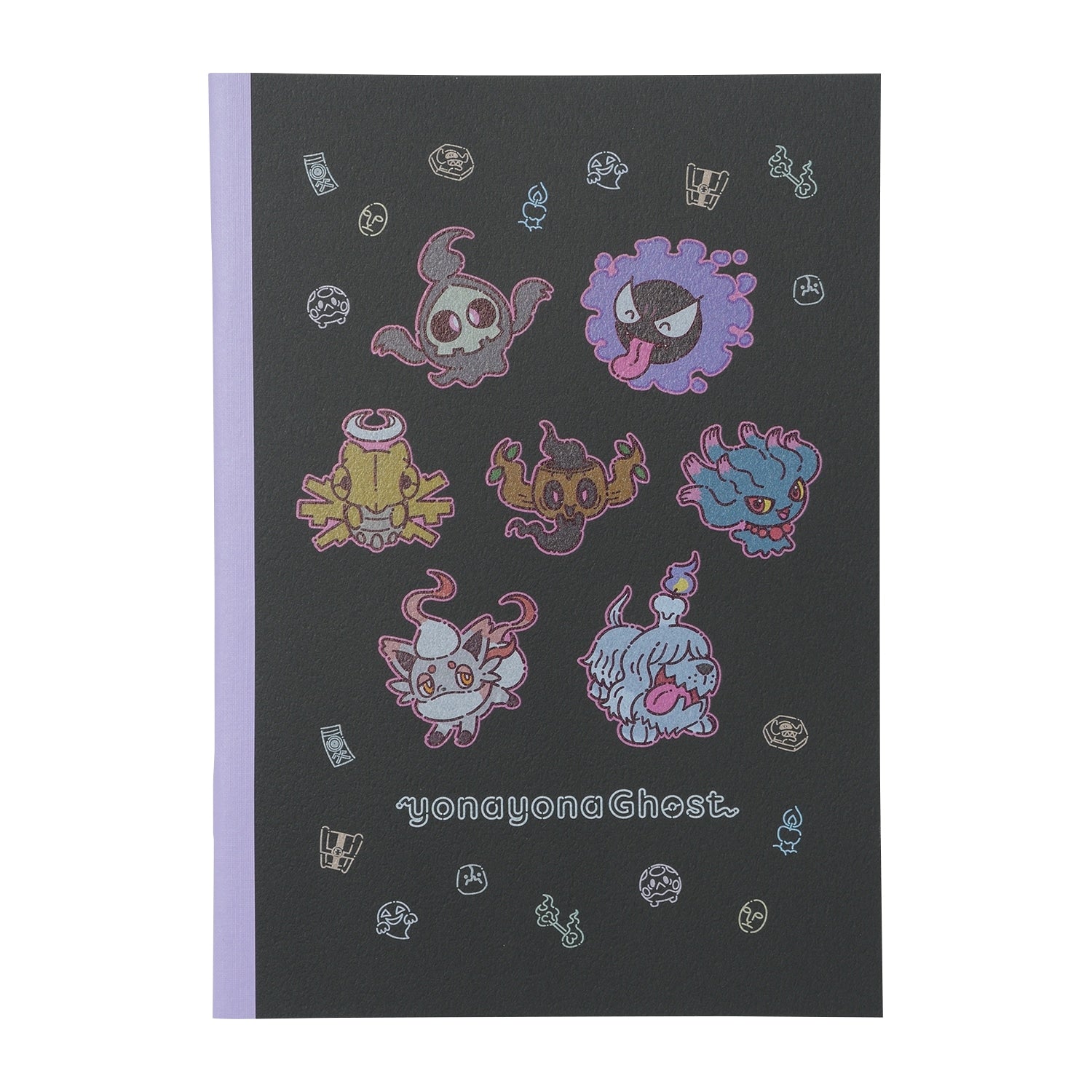 Black notebook yonayonaGhost with Pokemon character from Japan