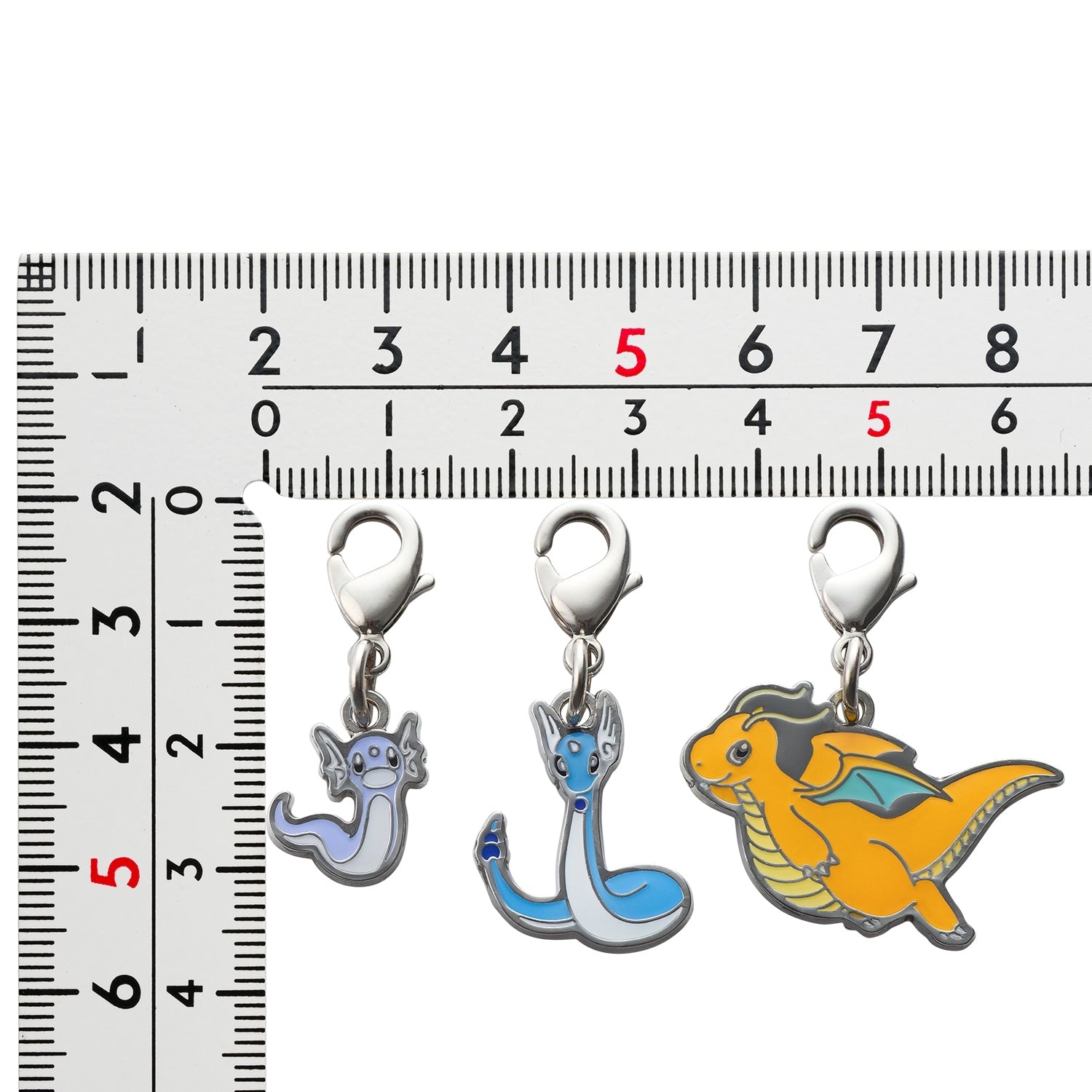 National Encyclopedia Metal Charm 147, officially licensed Pokemon Center Japan product from Japan