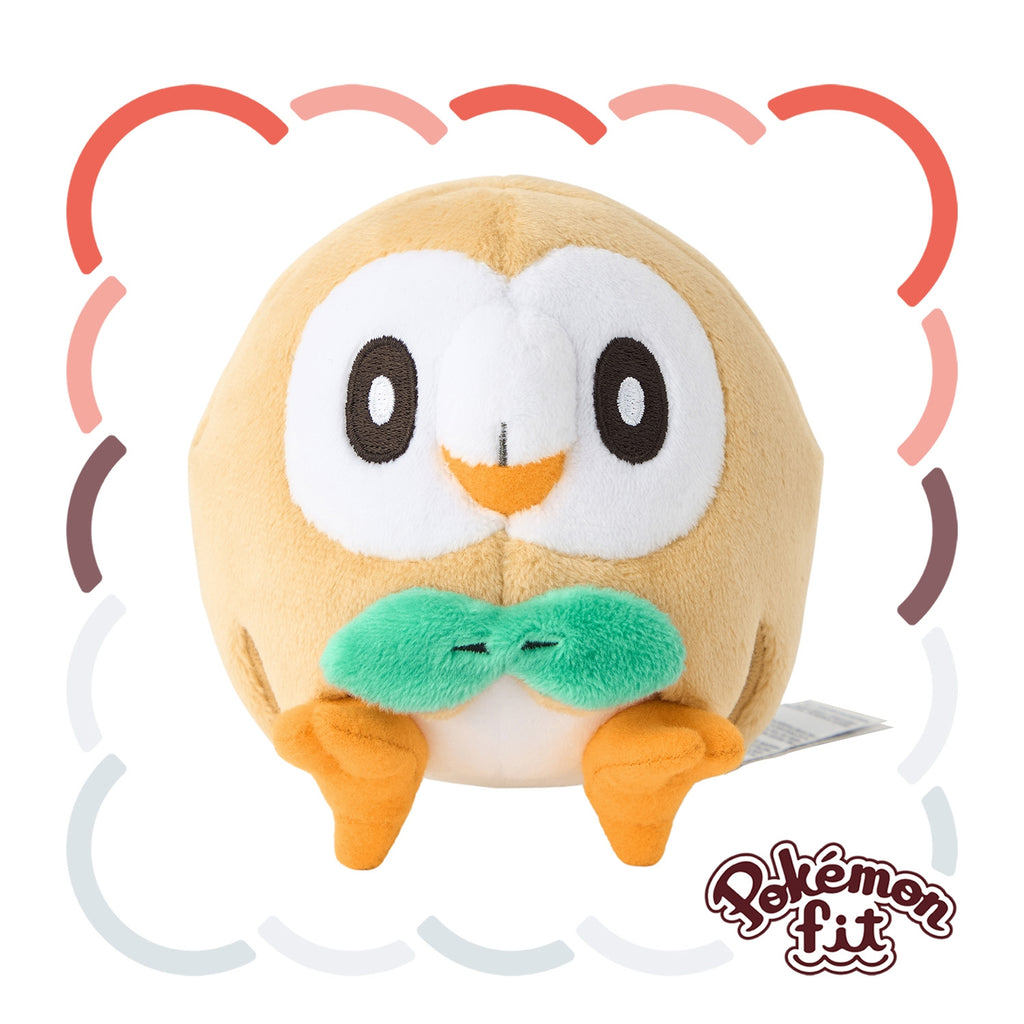 Rowlet #722 Pokémon fit Official Plush | Pokemon Center Japan