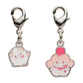 National Encyclopedia Metal Charm 684/685 from Japan, featuring a detailed metal design