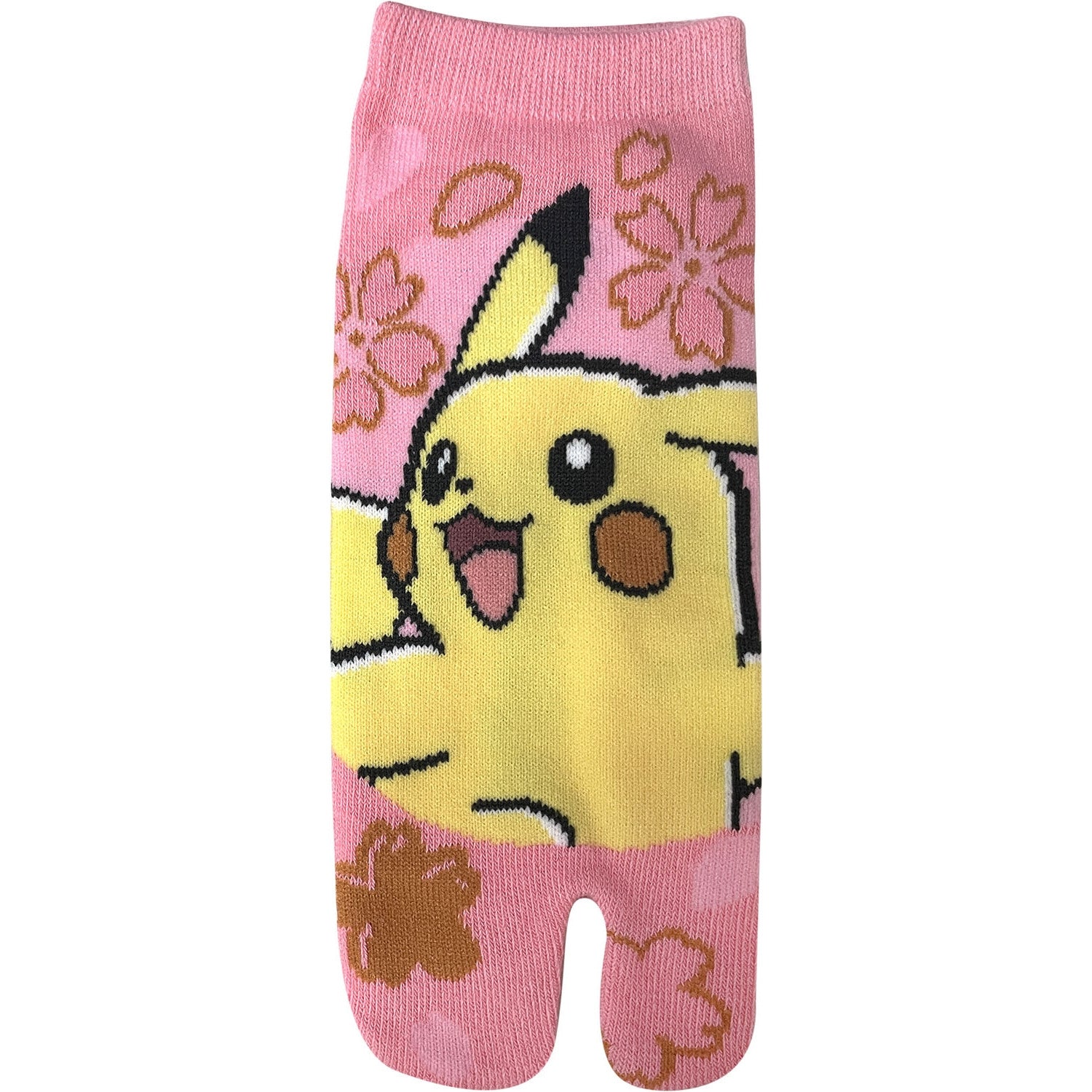 Tabi socks Pikachu flower flyer large (25-27cm)