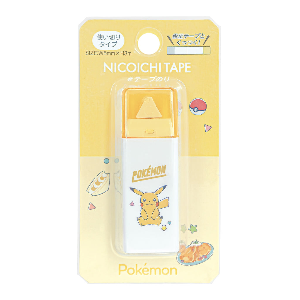 Pikachu tape glue from Japan, featuring official Pokemon artwork