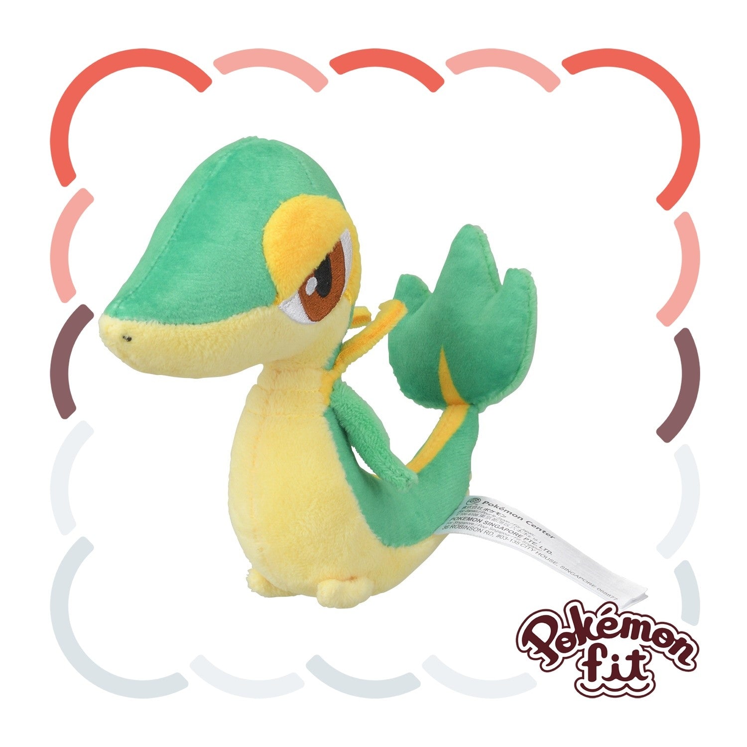 Snivy #495 Pokémon fit Plush — Official Pokémon Center Japan